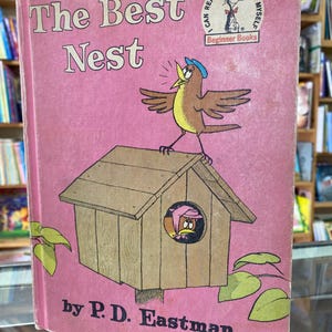Das beste Nest , von P.D. Eastman, Vintage Dr. Seuss Kollektion | Jahrgang 1968 Publikation | Anfängerbücher | Retro Kinderbuch
