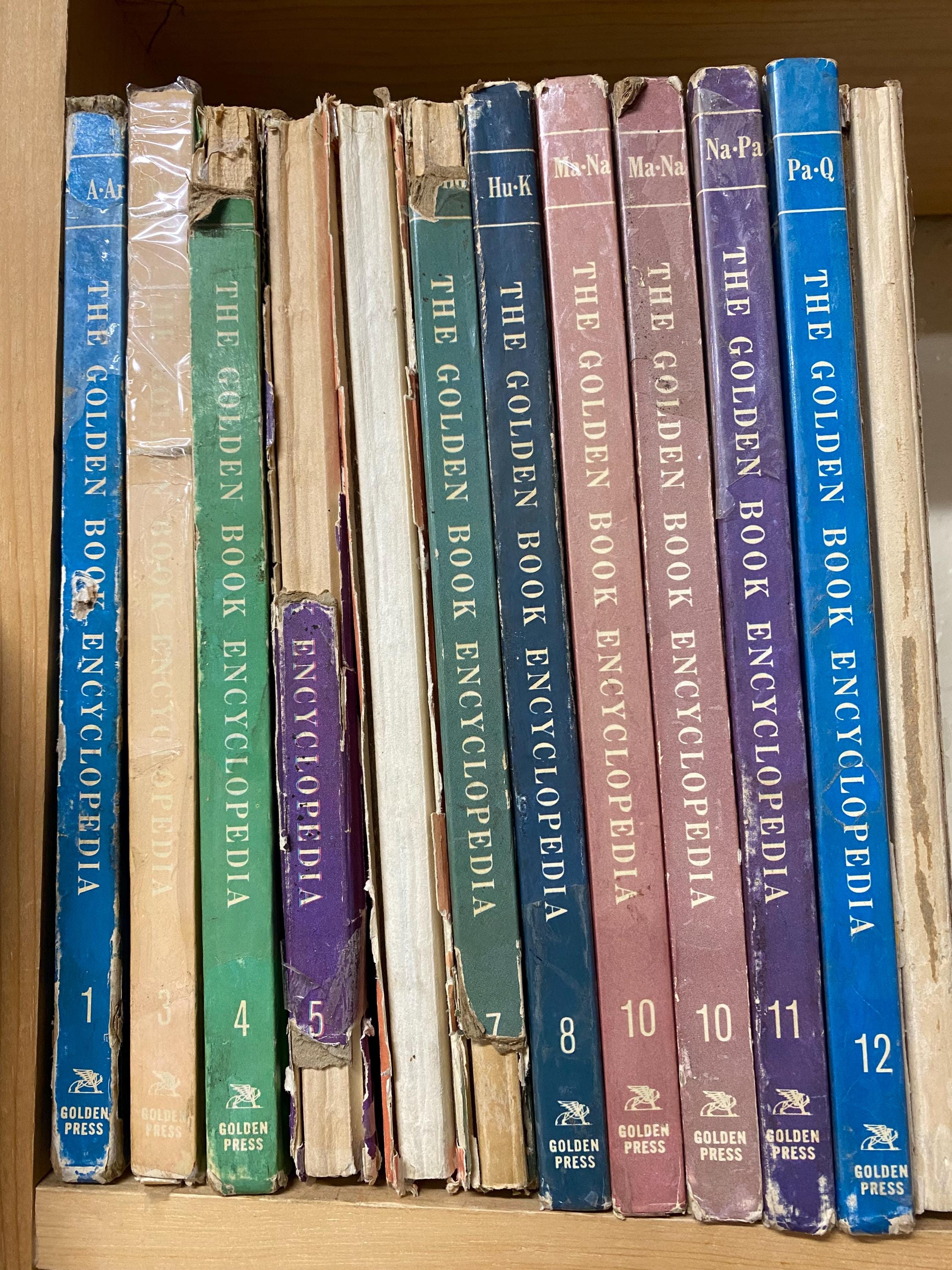 The Golden Book Encyclopedia | Vintage Children's Reference, 1960