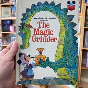 Vintage Walt Disney Books | Mickey Mouse, Donald Duck, Goofy, Pinocchio, Henny Penny, Country Mouse, City Mouse | Vintage Books | 50th Gift