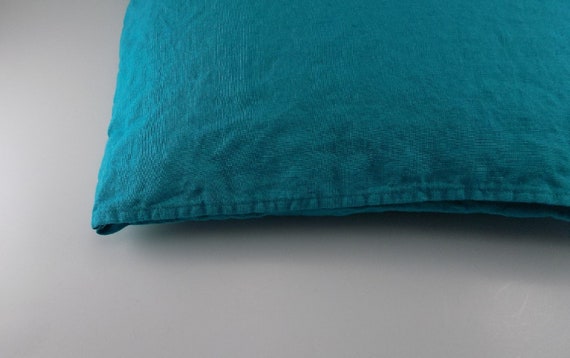 Handmade Decorative Linen Pillow Cover Edge Envelope Closure Etsy