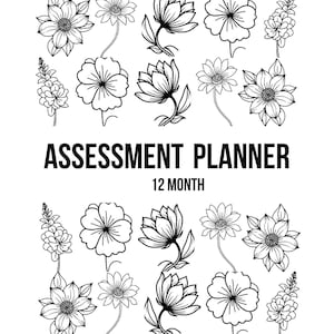 PRINTABLE Assessment Planner designed for school-based SLPs, School Psychologists, Educational Diagnosticians, IEPs/ FIEs