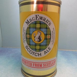 MacEwans Scotch Ale Beer Can