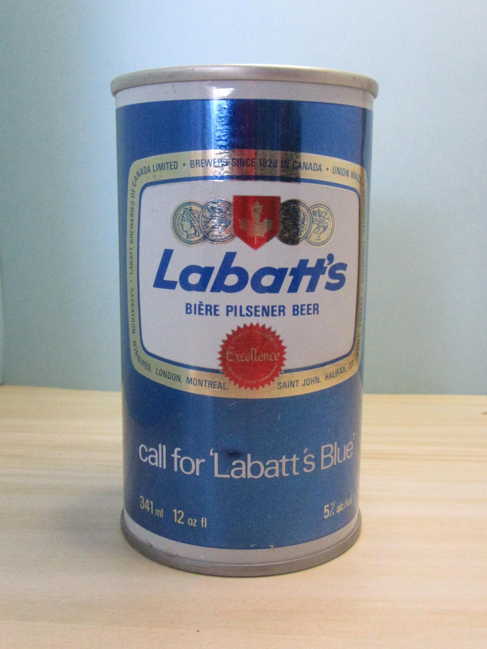 Labatts Blue Beer Can - Etsy