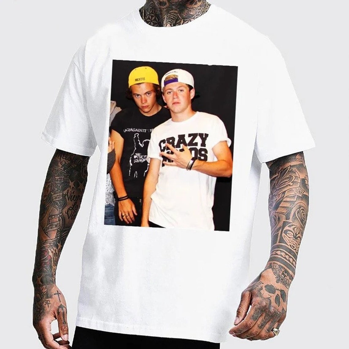 Harry and Niall Frat Boy Shirt Frat Narry Graphic Tee Frat Etsy Hong Kong