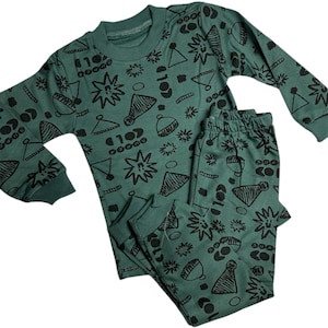 Boy&#39;s Pajama Set with 3 Color Options