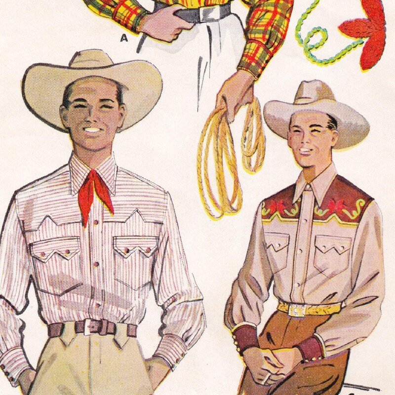 Western Shirt Sewing Pattern Etsy Western Shirt Sewing Pattern Etsy