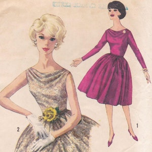 Simplicity 4168  Vintage Sewing Pattern  Dress  Size 14 Bust 34