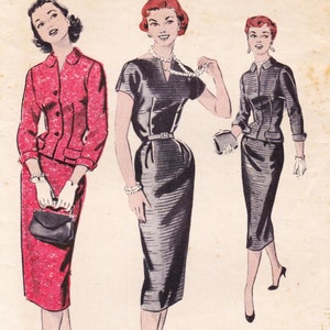 1950's Butterick Capelet or Shortie Jacket Pattern - Bust 32