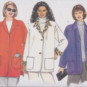 Butterick 6353 / Vintage Sewing Pattern / Blazer Coat Jacket / - Etsy