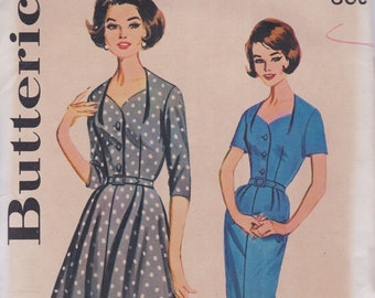 Butterick 9963  Vintage Sewing Pattern  Dress  Size 16 Bust 36  Unused