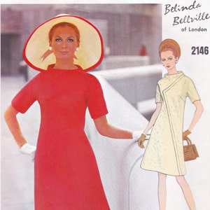 Vogue Couturier Design 2146  Vintage Designer Sewing Pattern By Belinda Bellville  Dress  Size 16 Bust 38  Unused With Label