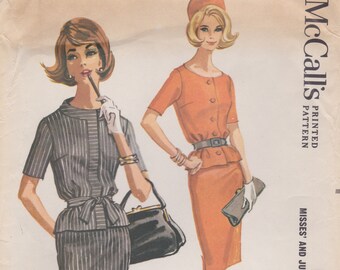 Butterick 7901  Vintage 50s Sewing Pattern  Jacket Skirt Suit  Size 14 Bust 34  Unused