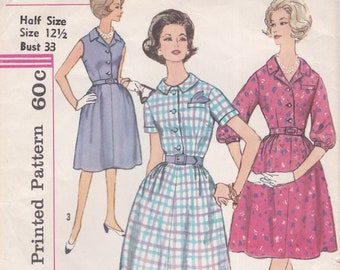 Simplicity 4003  Vintage Sewing Pattern  Dress  Bust 33  Unused