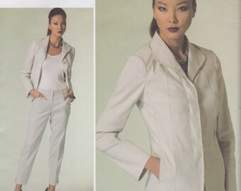 Uncut Vogue Sewing Pattern 1293 Sewing Patterns Misses Jacket and Pants ...