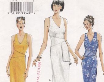 Vogue 7719  Vintage Sewing Pattern  Dress  Sizes 8 10 12  Unused