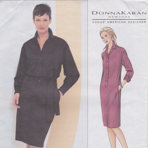 Vogue 2680  Designer Sewing Pattern By Donna Karan  Dress  Sizes 6 8 10  Unused
