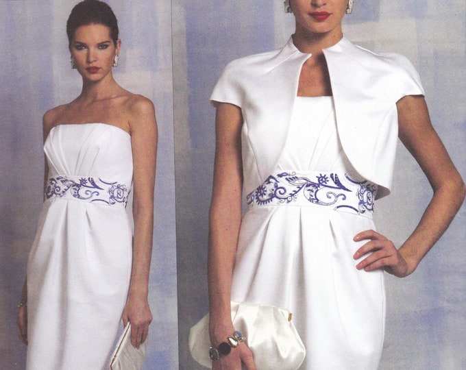 Vogue 2840 // Designer Sewing Pattern // Evening Gown Dress // by ...