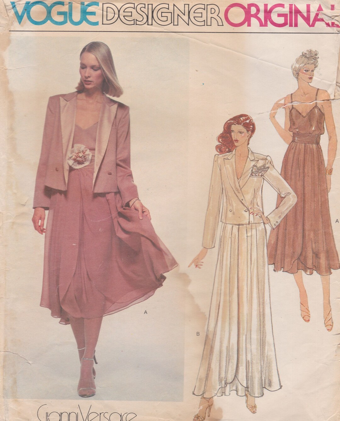 Vogue 2026 Vintage Designer Sewing Pattern by Gianni Versace Etsy Vogue 2026 Vintage Designer Sewing Pattern by Gianni Versace Etsy