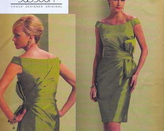 Vogue 1108, Sewing Pattern By Bellville Sassoon, Dress, Sizes 12 14 16 18 Unused