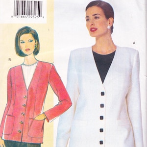 Vogue 7022  Vintage Todays Fit Sewing Pattern By Sandra Betzina  Jacket  Bust 38 To 43  Unused