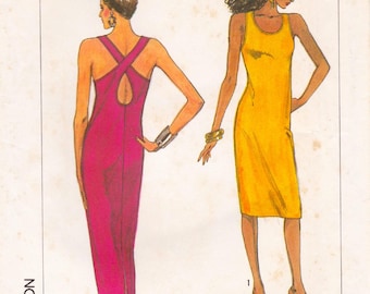 Simplicity 8072, Vintage Sewing Pattern, Dress, Sizes 12 - 16, Bust 34 - 38, Unused