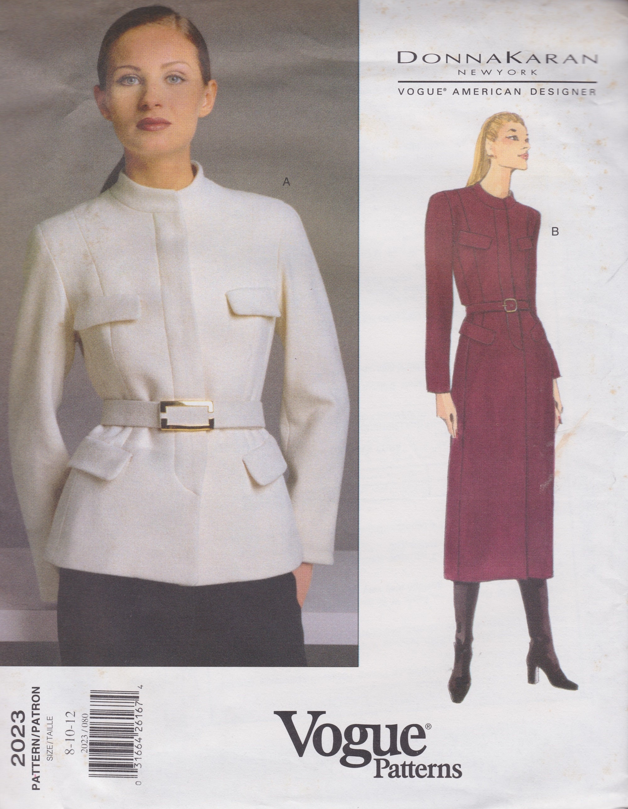 Vogue 2023 / Vintage Designer Sewing Pattern by Donna Karan / -  UK