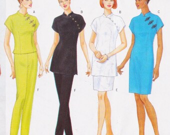 Butterick 5414, Vintage Sewing Pattern, Dress, Tunic, Skirt & Pants, Sizes 18 20 22 Unused