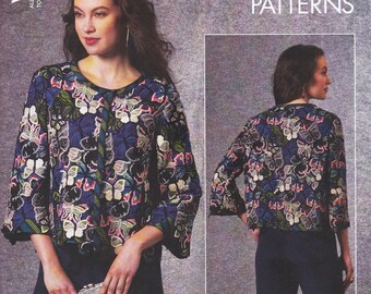Vogue 1668, Designer Sewing Pattern By Koos Van Den Akker, Jacket, One Size, Unused