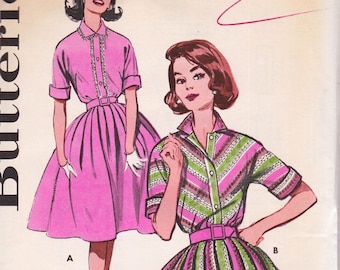 Butterick 9493 Vintage Sewing Pattern Dress Size 13 Bust 33 Unused - Etsy