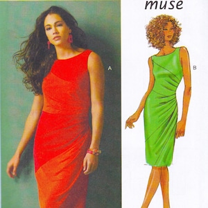 Butterick 5887 Sewing Pattern  Sleeveless Sheath Dress Sizes 14 16 18 20 22  Bust 36 38 40 42 44  Unused