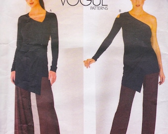 Vogue 2064, Designer Sewing Pattern By Donna Karan, Tunic & Pants, Sizes 6 - 10, Unused