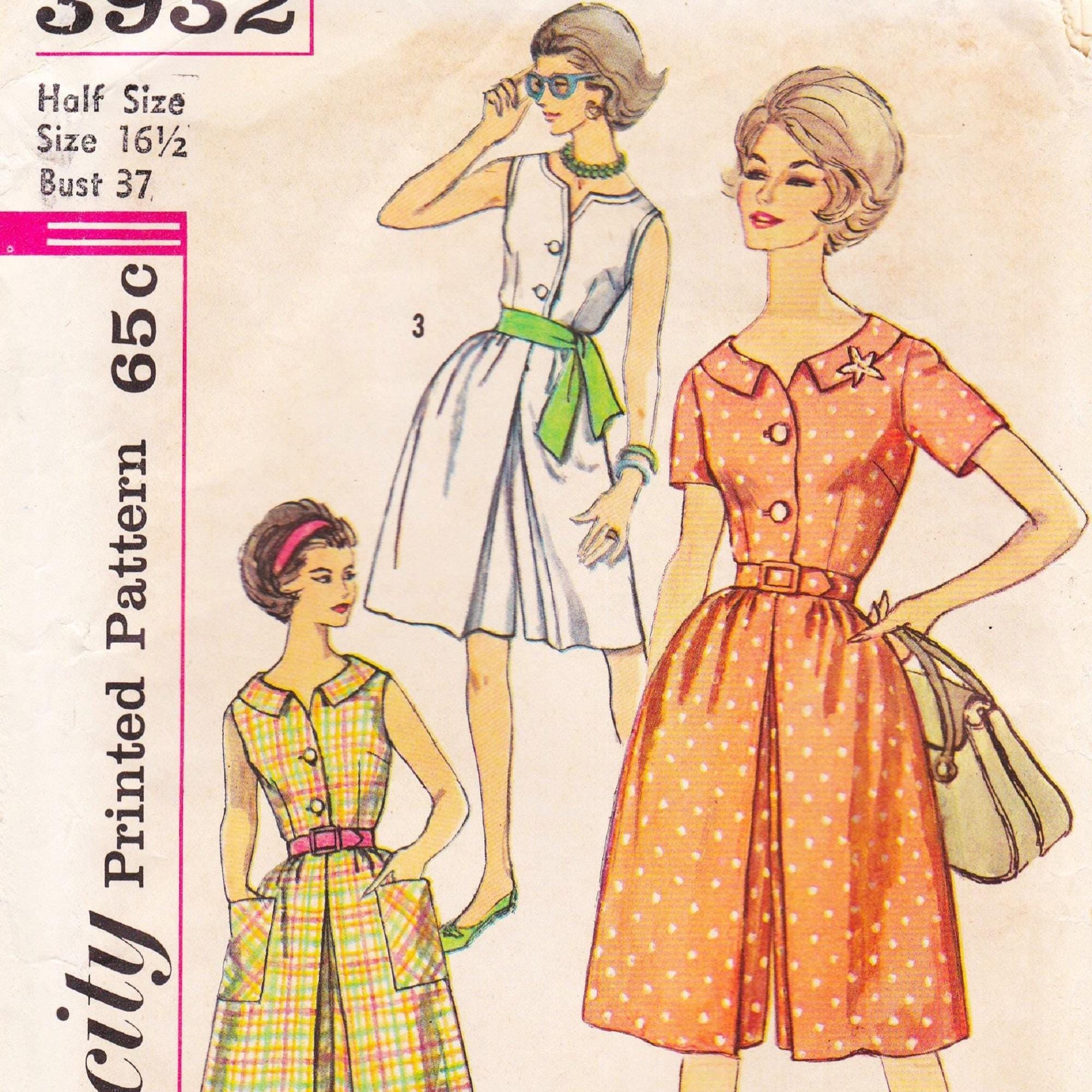 60s One Piece Dress - Etsy