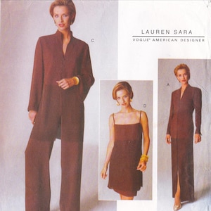 Vogue 2006, Vintage Lauren Sara Sewing Pattern, Wardrobe, Sizes 14 16 18, Unused