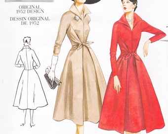 Vogue 2401 Reproduction Sewing Pattern 1950s Dress Sizes 18 - 22 Bust 40 - 44 Uncut