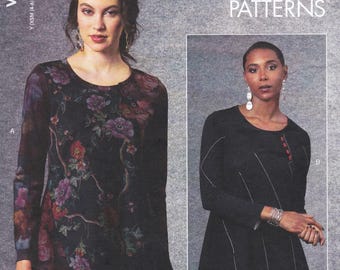 Vogue 1660, Marcy Tilton Sewing Pattern, Shirt, Top, Tunic, Sizes XS S M, Unused