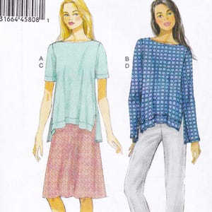 Very Easy Vogue 9063  Sewing Pattern  Trousers Pants Skirt Shirt Tunic Top  Sizes XS S M Unused