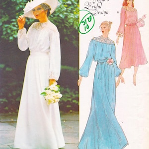Vogue Bridal Design 2017  Vintage Designer Sewing Pattern By Belinda Bellville  Wedding Dress  Size 10  Unused