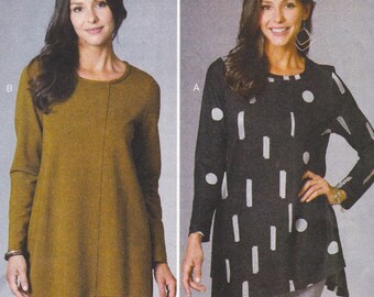 Butterick 6633 Katherine Tilton Sewing Pattern Blouse Shirt Tunic Top Sizes L- XXL Uncut