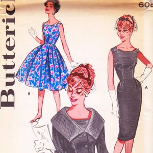 Butterick 9563  Vintage Sewing Pattern  Dress And Jacket  Size 10 Bust 31  Unused