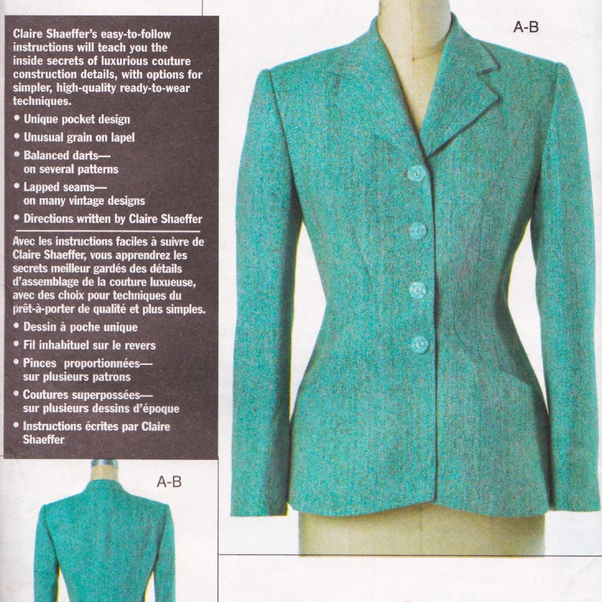 Vogue 7908 Vintage Custom Couture Sewing Pattern by Claire