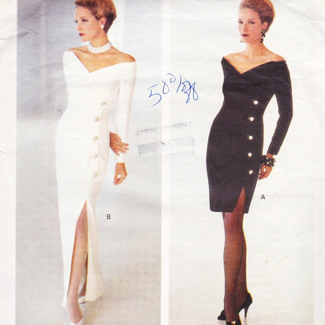 Vogue 2596 Vintage Designer Sewing Pattern by Bellville Sassoon Evening ...