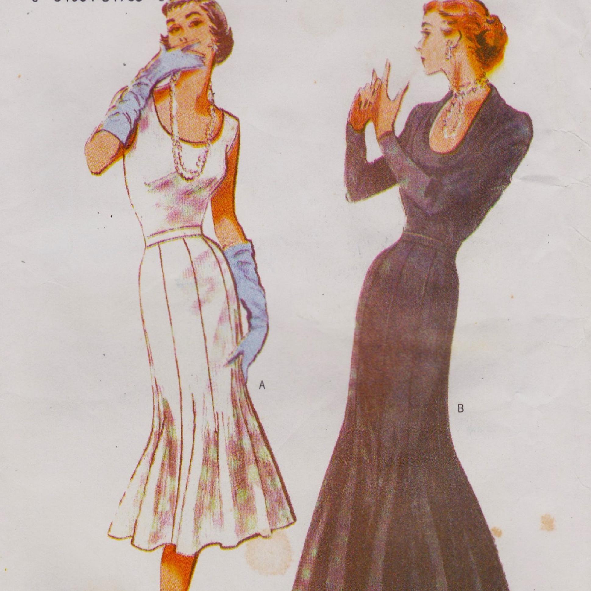 chinese dress ladies Retro 1950s Mermaid Silouhette Dress main image 0