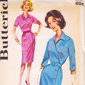 Butterick 9933  Vintage 1960s Sewing Pattern  Dress  Size 10 Bust 31  Unused