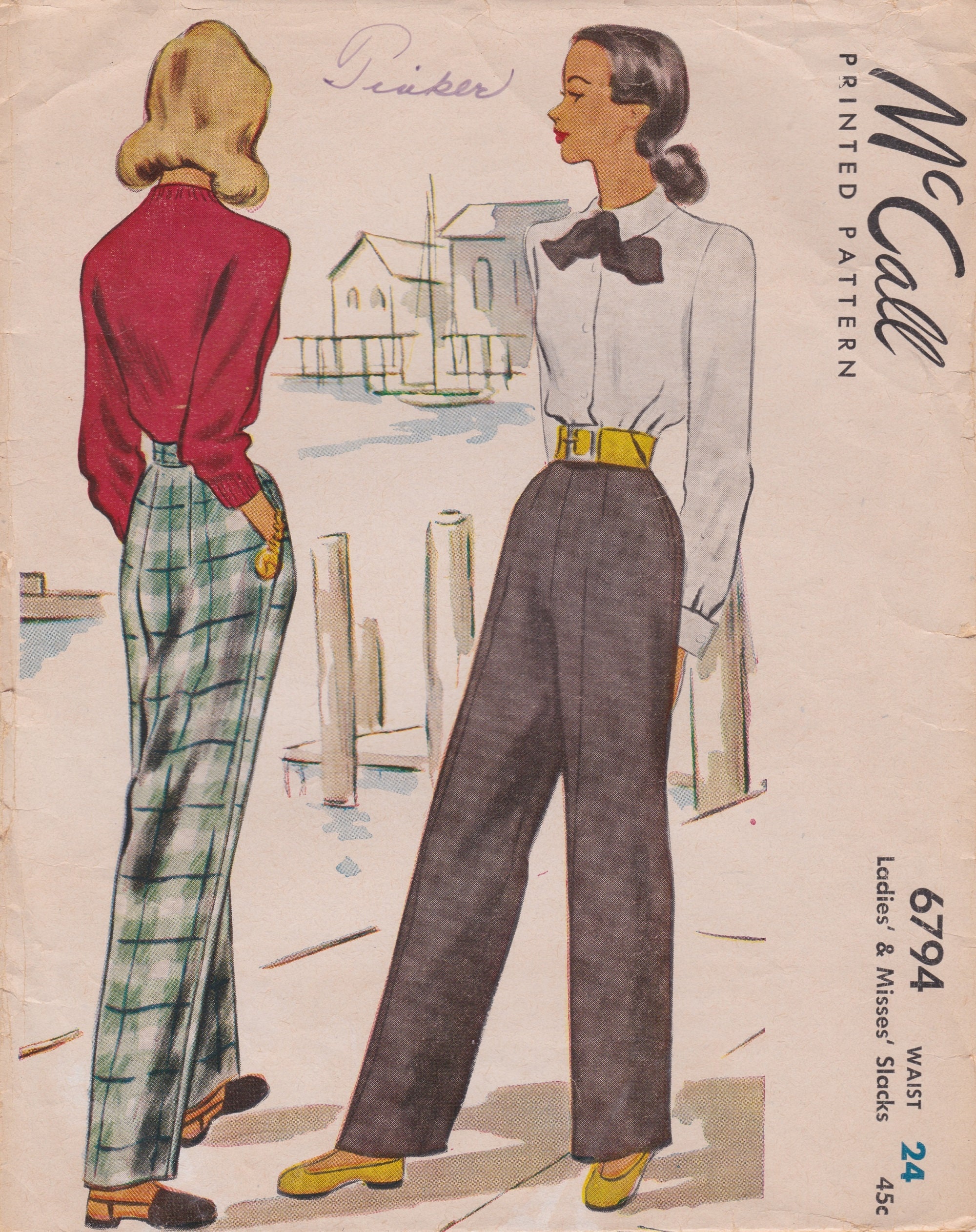 Women's 1940's Style Pants for Sale