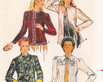 Butterick 6846 Vintage Sewing Pattern For Jackets Size 14 Bust 36 Unused