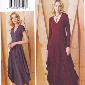 Vogue 9268 Sewing Pattern By Kathryn Brenne Dress Sizes 4 6 8 10 12 14 16 18 20 22 24 26 Bust 29 1/2 to 48 Unused