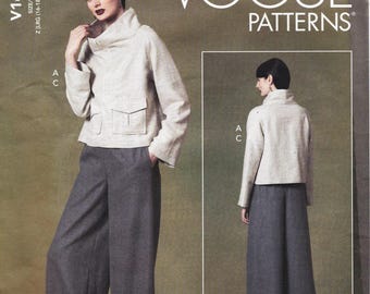 Vogue 1642, Sewing Pattern, Top & Pants, Sizes L - XL, Bust 38 - 44, Unused
