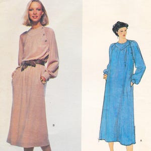 Vogue 2073  Vintage Designer Sewing Pattern By Jerry Silverman  Dress  Size 14 Bust 36  Unused