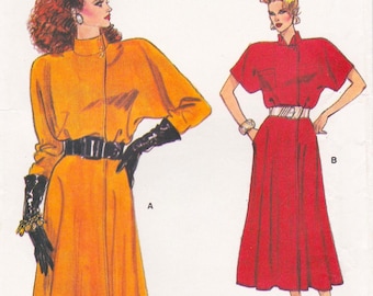 Very Easy Vogue 9674 Vintage Sewing Pattern Dress Gown Sizes 8 10 12 Unused