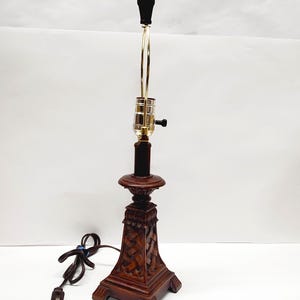 Vintage Lamp Bedroom Boudoir Working